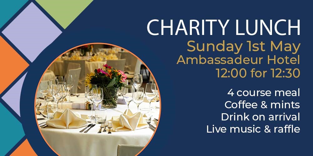 Charity lunch now taking bookings
